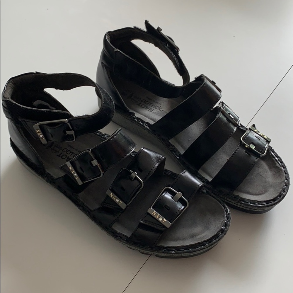 NAOT wedge sandals